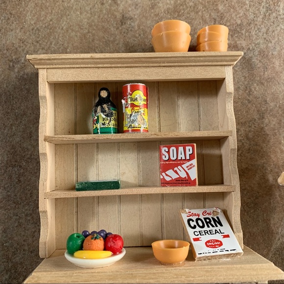 Set of miniature doll furniture mini food for dollhouse or pets. Tiny fo… - Picture 14 of 14